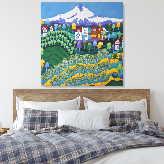 Parkdale Canvas Afdruk (Insitu (Slaapkamer))