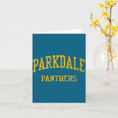 Parkdale High School Hs Riverdale Design Kaart (Gele Bloem)