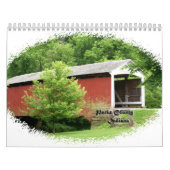 Parke County Indiana Covered Bridges Kalender (Hoes)