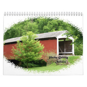 Parke County Indiana Covered Bridges Kalender