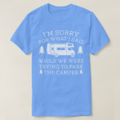 Parkeer de camper 2 t-shirt (Design voorkant)