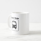 Parkeer en reis koffiemok (Voorkant links)
