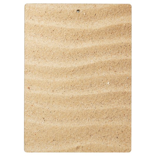 Parkeer op zand Achtergrond - Klembord (Achterkant)