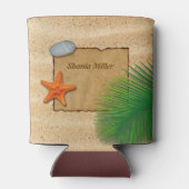 Parkeer op zand Achtergrond - Koelbox Blikjeskoeler (Achterkant)