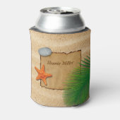 Parkeer op zand Achtergrond - Koelbox Blikjeskoeler (Blikje Achterkant)