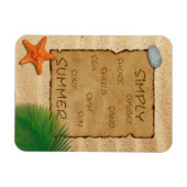 Parkeer op zandgrond - Flexibel magneet (Horizontaal)