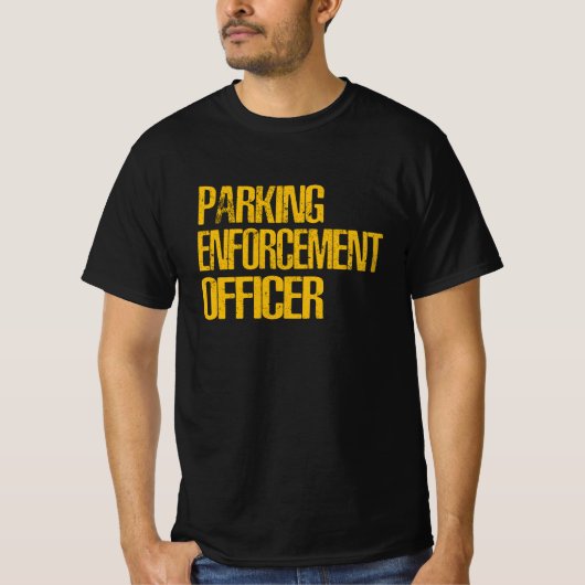 Parkeerfunctionaris T-shirt (Voorkant)