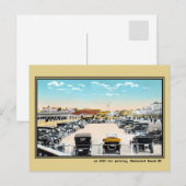  parkeergarage Nantucket strand MA Briefkaart (Voorkant / Achterkant)