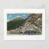 Parkeergebied Uitzicht top Briefkaart (Voorkant)