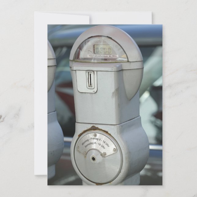 Parkeermeter (Voorkant)