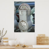 Parkeermeter Poster (Keuken)