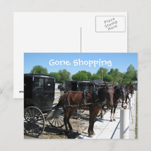 Parkeerpartij Briefkaart (Voorkant / Achterkant)