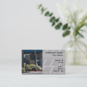 parkeerplaats open visitekaartje (Staand voorkant)