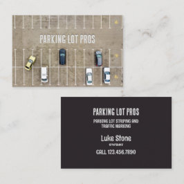 Parkeerplaats Striping Visitekaartje