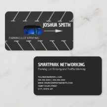 Parkeerplaats Striping