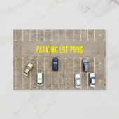 Parkeerplaats Striping Visitekaartje (Voorkant)
