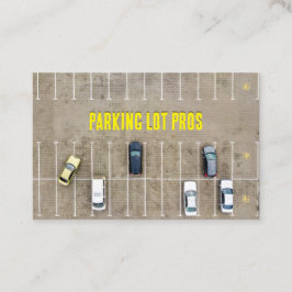 Parkeerplaats Striping Visitekaartje