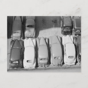 Parkeerterrein, 1940 briefkaart