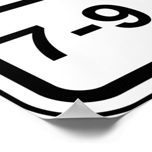 Parkeertijden Sign Poster (Hoek)