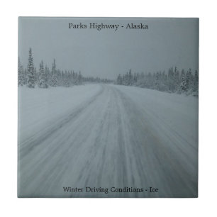 Parkeerweg Ice Tile Tegeltje