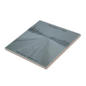 Parkeerweg Ice Tile Tegeltje (Zijkant)