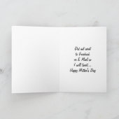 PARKEET WIL HAPPY MOEDERDAG TWEETEN AAN MAMA KAART (Binnen)
