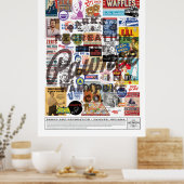 PARKEN EN REC COLLAGE POSTER (Keuken)