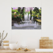 Parken in het Portugese Poster (Keuken)