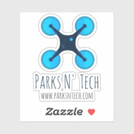 Parken N' Tech Quadcopter 2 Sticker