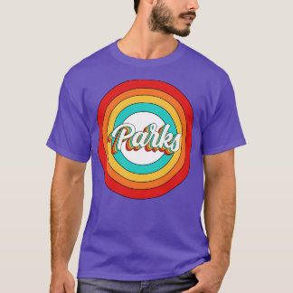 Parken Naam Shirt Parken Cirkel