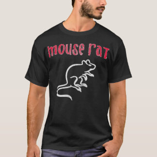 Parken & Recreation Mouse Rat. Logo T-shirt