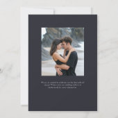 Parker 2 Foto Bruiloft Save the Date (Achterkant)