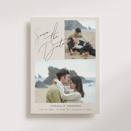 Parker 2 Foto Bruiloft Save the Date