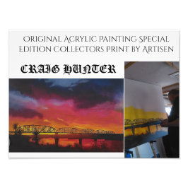 Parker Arizona treinbrug Foto Afdruk