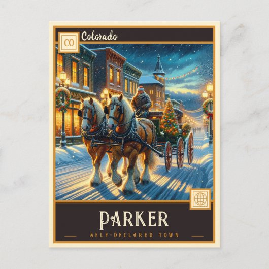 Parker, Colorado |  BRIEFKAART (Voorkant)