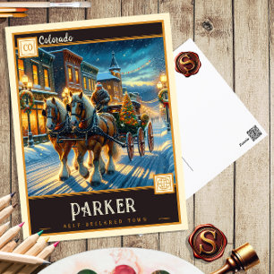Parker, Colorado BRIEFKAART