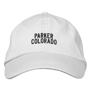 Parker Colorado Hoed Geborduurde Pet