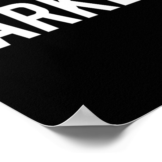 Parker - Cool New Funny Name Fan Gift Tee  Poster (Hoek)