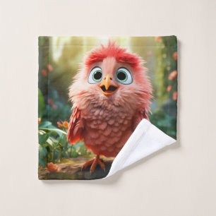Parker - De rode kardinaal chick Bad Handdoek
