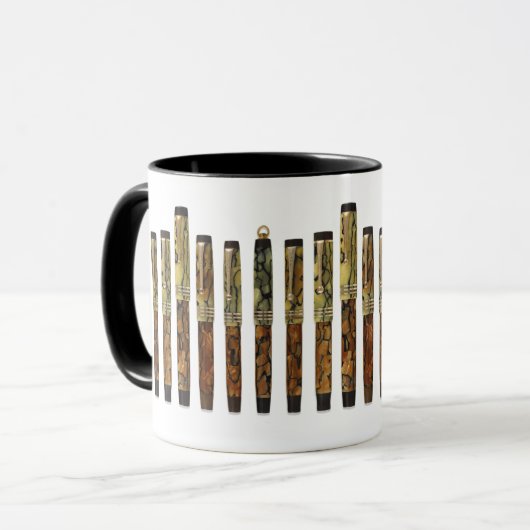 Parker Duofold Deluxe Fountain Mok (Voorkant links)