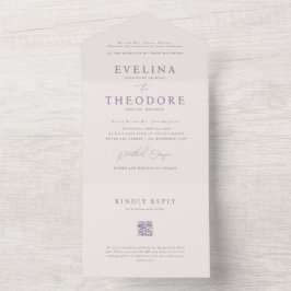 Parker Elegant Seal en Stuur bruiloft uitnodiging