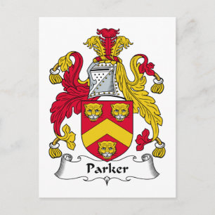 Parker Family Crest Briefkaart
