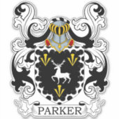 Parker Family Crest Sticker (Voorkant)