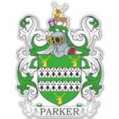Parker Family Crest Sticker (Voorkant)