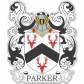 Parker Family Crest Sticker (Voorkant)