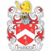 Parker Family Crest Sticker (Voorkant)