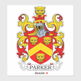Parker Family Crest Sticker