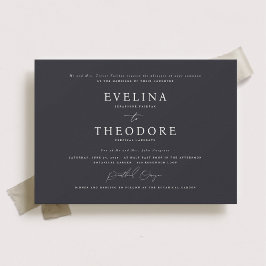 Parker Formeel Landschap Trouw Uitnodiging