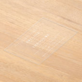 Parker formele landschapsbruiloft uitnodiging (Laagn)