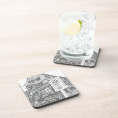 Parker House Sketch - Jersey Shore Drankjes Onderzetter (Rechterzijde)
